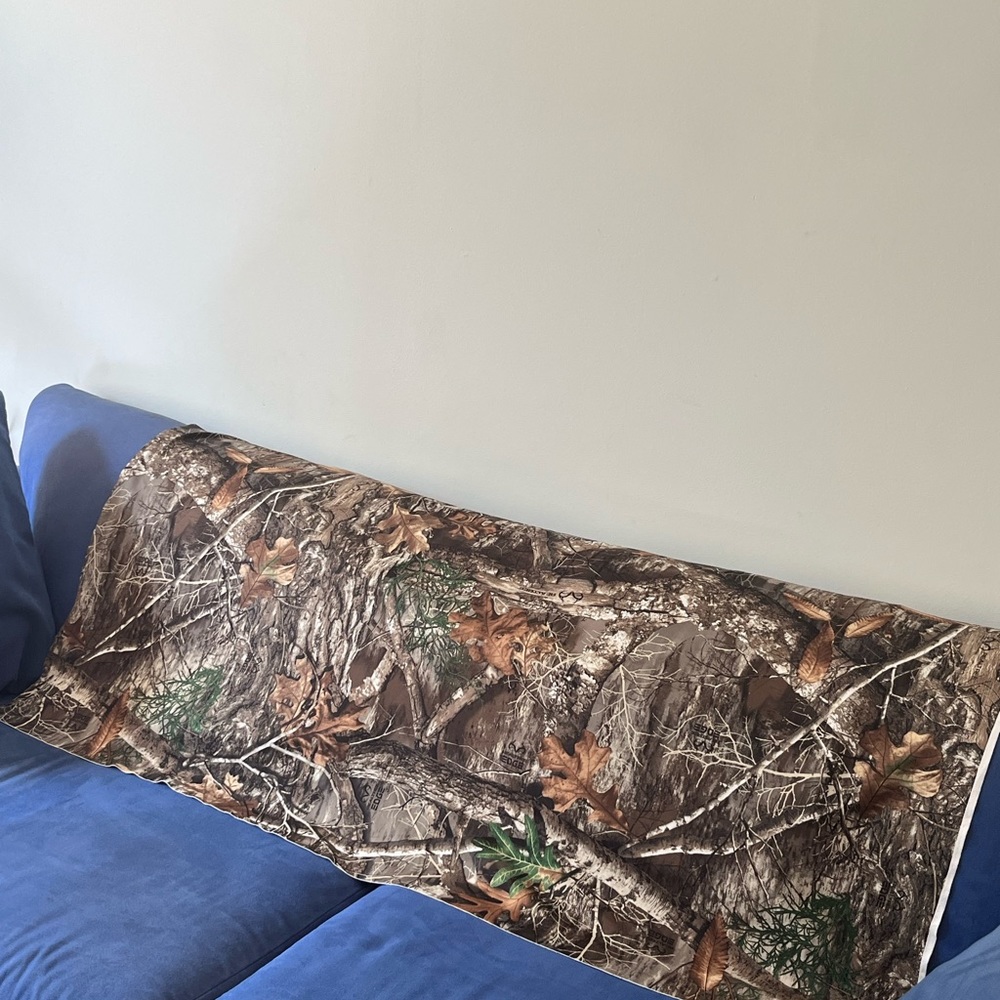 Real tree  Remnant fabric/ Firm Price